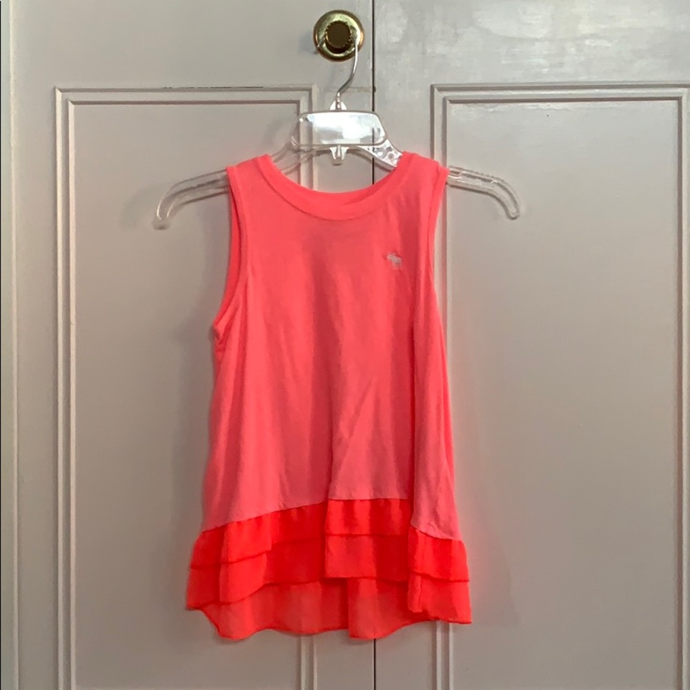 Coral tank top